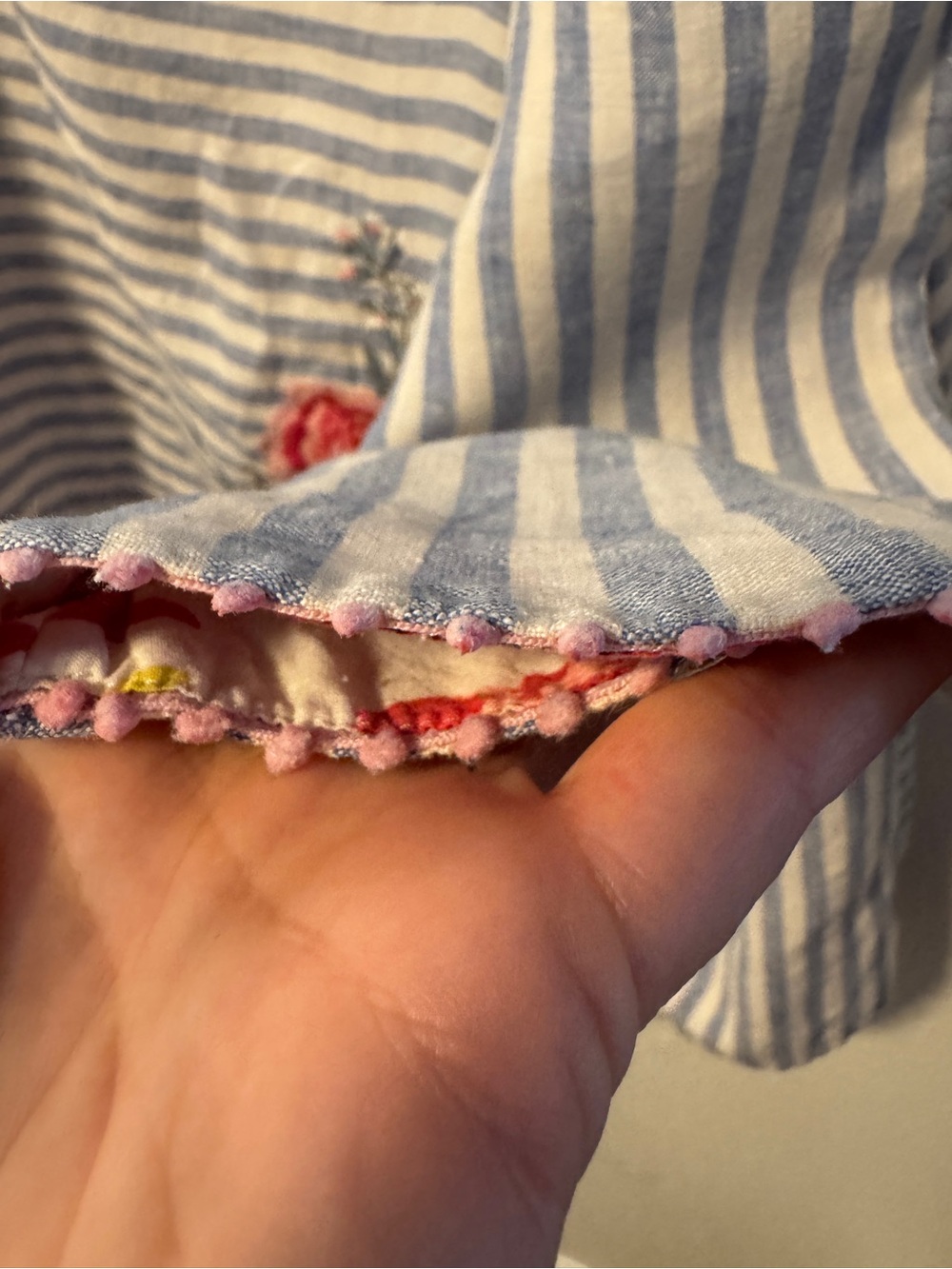 J. Jill Linen top with embroidery - Picture 3 of 4